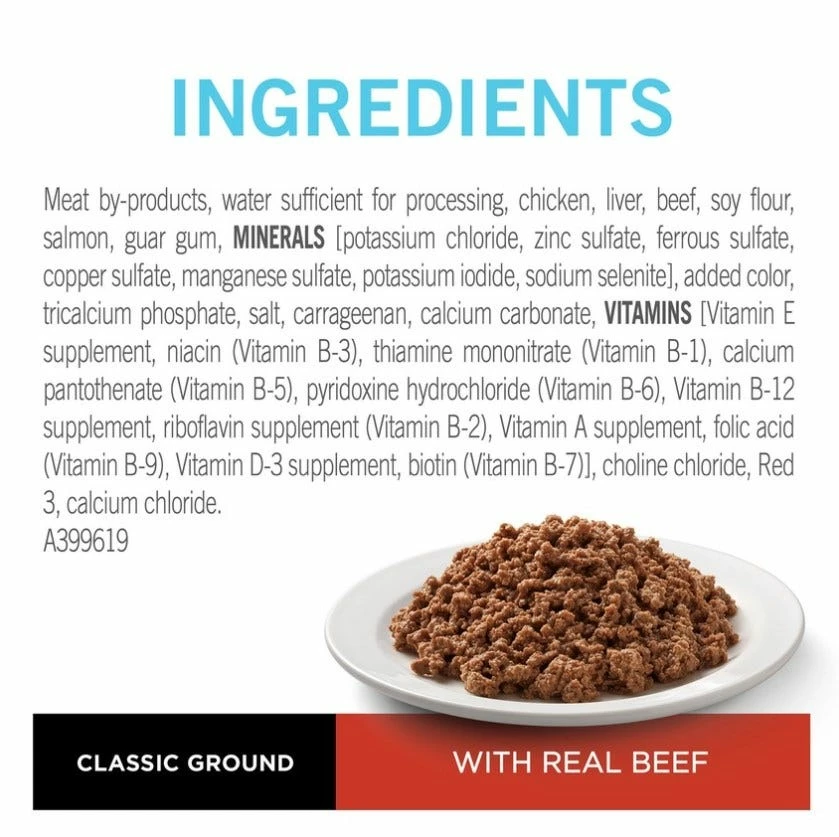 Purina Puppy Chow High Protein Pate Wet Puppy Food with Real Beef, 5.5 oz. Can - Wet Dog Food 5 Purina Puppy Chow High Protein Pate Wet Puppy Food with Real Beef, 5.5 oz. Can - Wet Dog Food - Image 3