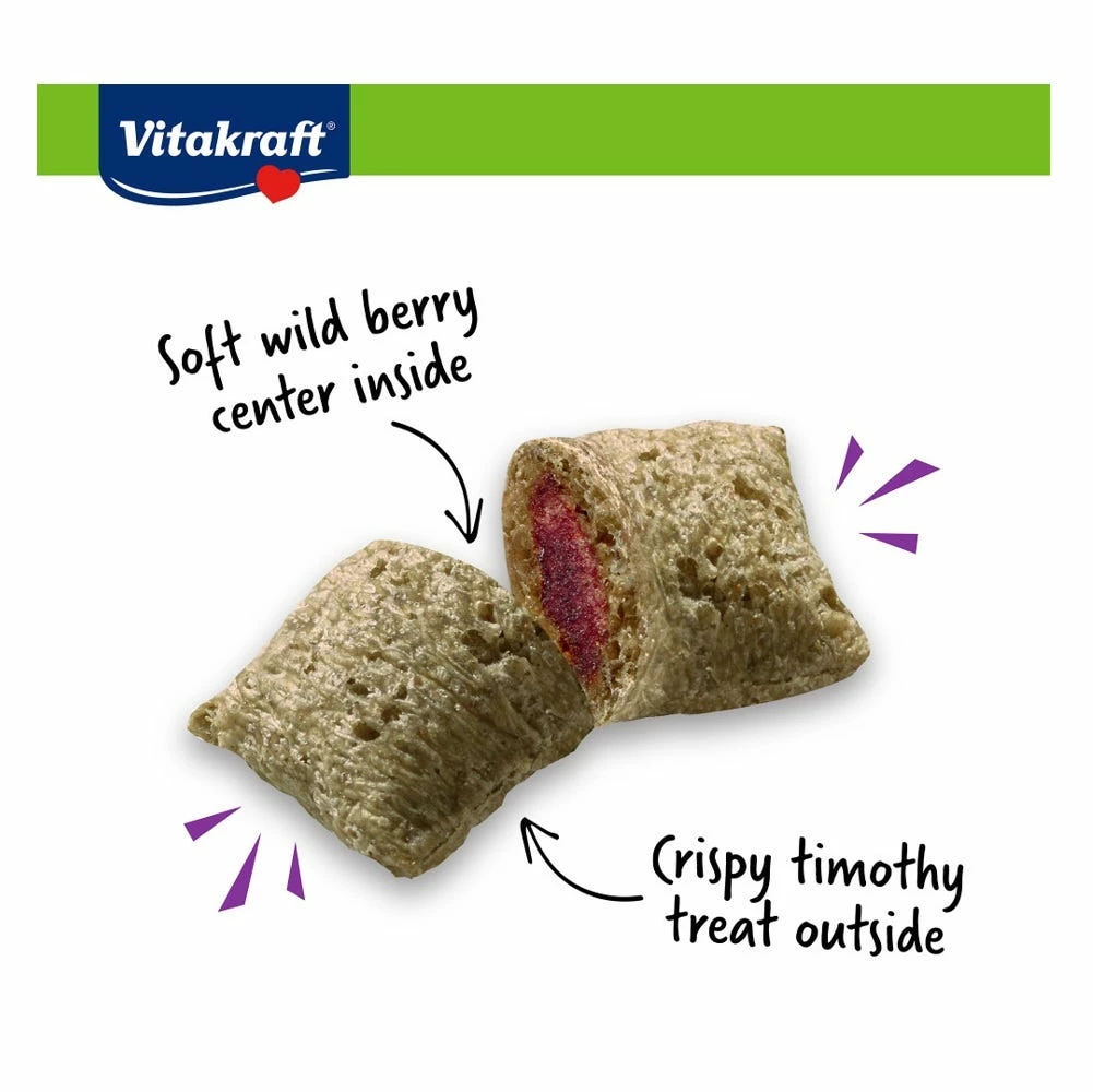 Vitakraft® Bursts Wild Berries For Rabbits, Guinea Pigs, Chinchillas and Other Small Animals - 39430 - Small Animal Feed & Treats 7 Vitakraft® Bursts Wild Berries For Rabbits, Guinea Pigs, Chinchillas and Other Small Animals - 39430 - Small Animal Feed & Treats - Image 5