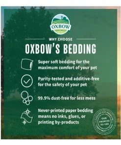 Oxbow Pure Comfort Natural Bedding, 28L / 1709 Cu. In. - Small Animal Feed & Treats -Pets & Wildlife Sales Store b9a5debf98dc72601135dae56e453257c063c787 667980029 4