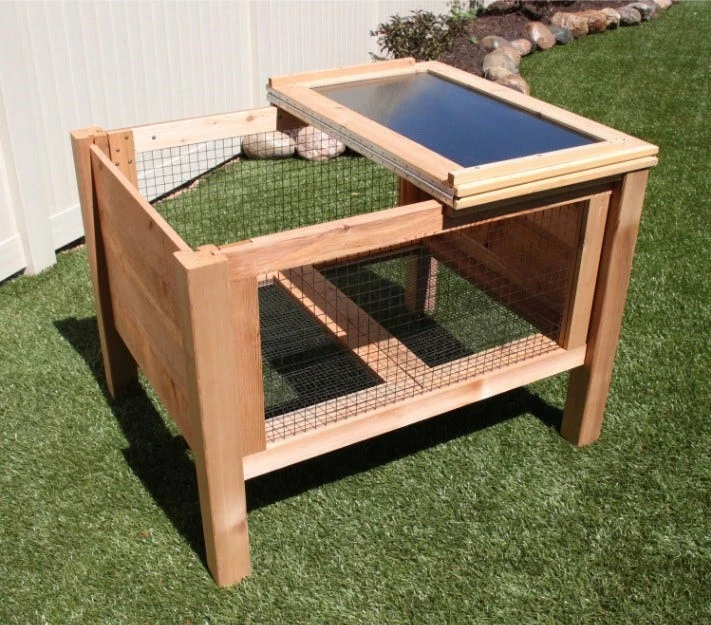 Gronomics Rabbit Hutch - RH 36-45 - Small Animal Hutches 4 Gronomics Rabbit Hutch - RH 36-45 - Small Animal Hutches - Image 2