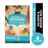 Rachael Ray Nutrish Super Premium Real Salmon & Brown Rice Recipe Dry Cat Food, 6 lb. Bag -Pets & Wildlife Sales Store bc24ade524d9acff73c47efe66db951a0fa6ea78 11022206