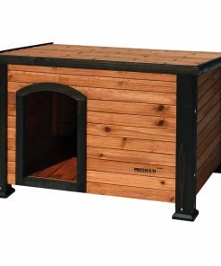 Precision Pet Products Precision Outback Log Cabin, Small - 7027001 - Dog Houses & Kennels