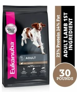 Eukanuba Lamb 1st Ingredient Adult Dry Dog Food, 30 lb. Bag