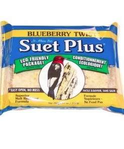 St Albans Bay Blueberry Twist Suet Cake - 208 - Bird Seed & Food
