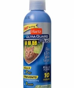 Hartz UltraGuard Plus Flea & Tick Spray Cat 8 Oz (3270001864.2) - Cat Flea & Tick -Pets & Wildlife Sales Store c01d65c86992d115ae7e2afa909fc5bb32f232f7 153292032 153292032 image 153292032