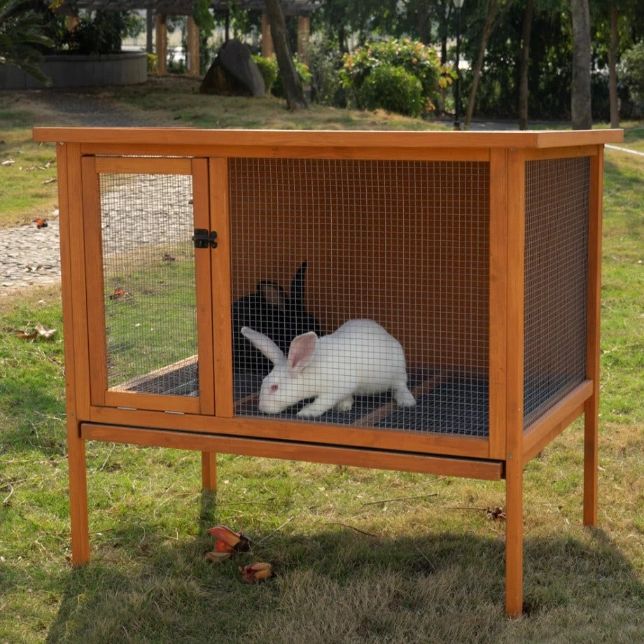 Various Brands 1 Story Rabbit Hutch, Medium - RHW1092 - Rabbit Starter Kits 11 Various Brands 1 Story Rabbit Hutch, Medium - RHW1092 - Rabbit Starter Kits - Image 9