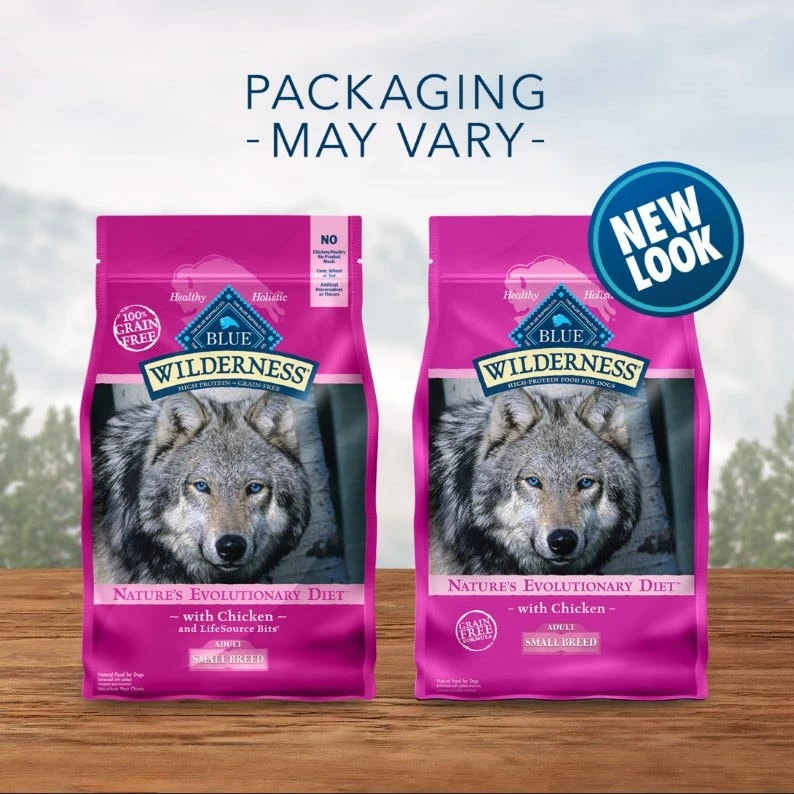 Blue Buffalo Wilderness Small Breed Chicken Recipe Grain-Free Dry Dog Food, 4.5 lb. Bag 4 Blue Buffalo Wilderness Small Breed Chicken Recipe Grain-Free Dry Dog Food, 4.5 lb. Bag - Image 2