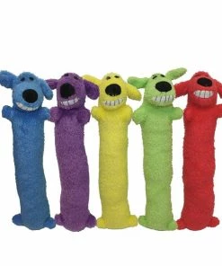 Assorted Multipet Loofa Dog 12"Dog Toy (47712) - Dog Toys
