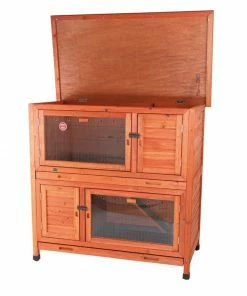Trixie Pet 2-in-1 Rabbit Hutch with Insulation - 62404 - Rabbit Starter Kits -Pets & Wildlife Sales Store c2d1117d32659c1ccda111530846b520258edafa 62404 2