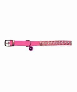 Scott Pets 10" Elastic Cat Collar with Jewels - 1481 - Dog Collars & Leashes
