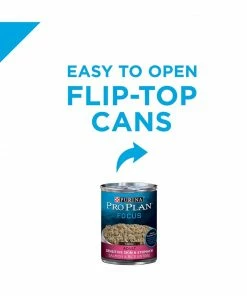 NESTLE PURINA PETCARE CO Purina Pro Plan Focus Sensitive Skin & Stomach Salmon & Rice Entrée Adult Wet Dog Food, 13 oz. Can -Pets & Wildlife Sales Store c548d01d0cad268e4197845176945a228c28a48d 35203097 3