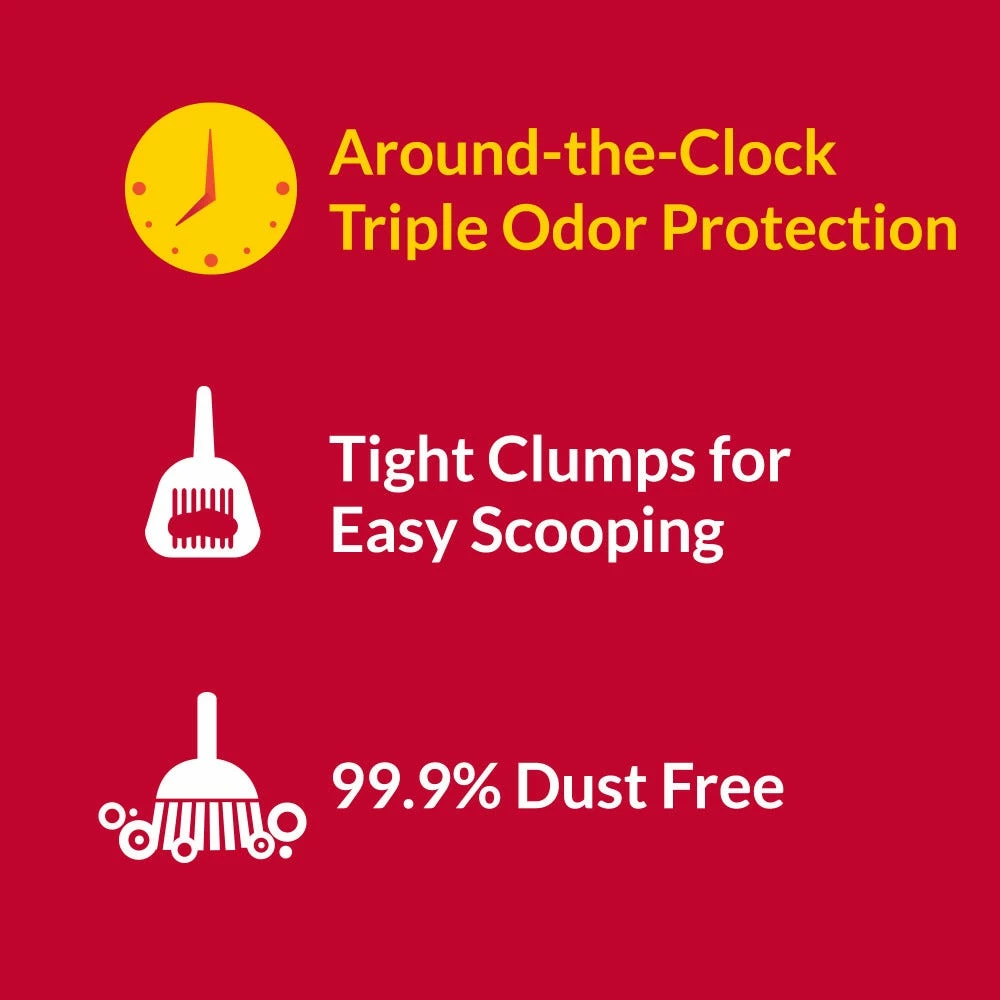 Purina Tidy Cats 24/7 Performance Clumping Cat Litter, 35 lb. 6 Purina Tidy Cats 24/7 Performance Clumping Cat Litter, 35 lb. - Image 4