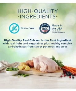 Blue Buffalo Freedom Adult Chicken Recipe Grain-Free Dry Dog Food, 24 lb. Bag -Pets & Wildlife Sales Store c891890a3fed1035a9a322c419215284d6cf5eb3 137355121 2