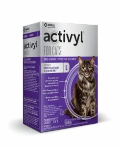Merck Activyl Cat Large - Purple - 3ds - 090135 - Cat Flea & Tick