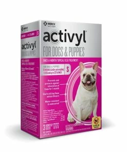 Merck Activyl Dog Small - Pink, 3ds - 090143 - Dog Flea & Tick