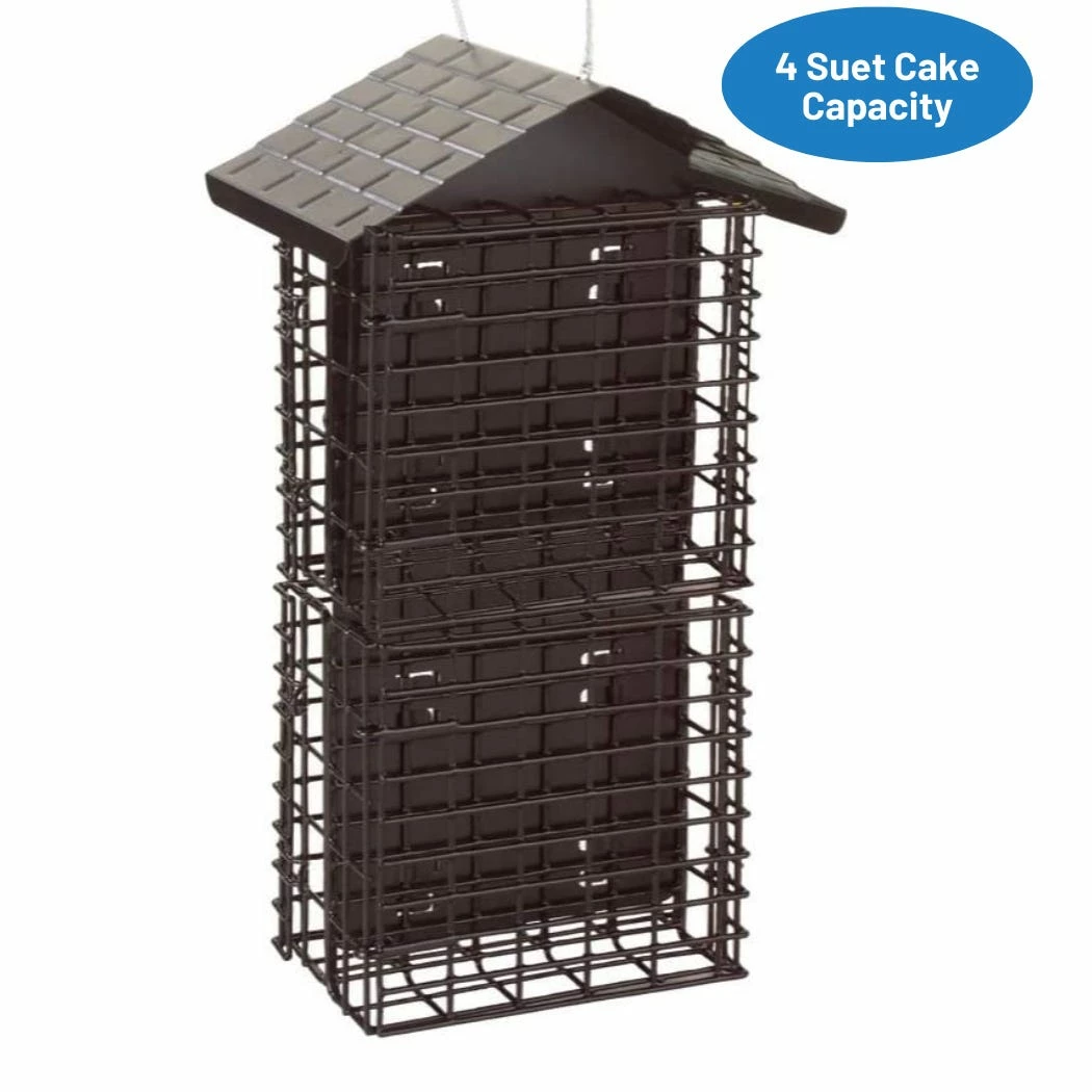 More Birds Four Cake Suet Buffet with Weather Guard - 38129 - Wild Bird Feeders 6 More Birds Four Cake Suet Buffet with Weather Guard - 38129 - Wild Bird Feeders - Image 4
