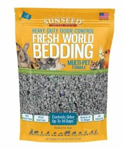 Sunseed Fresh World™ Heavy Duty Multi Pet Formula Bedding, 975 Cu. In. - 34752 - Small Animal Feed & Treats