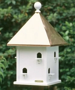 Good Directions Square Bird House with Polished Roof - 42412 - Wild Bird Houses