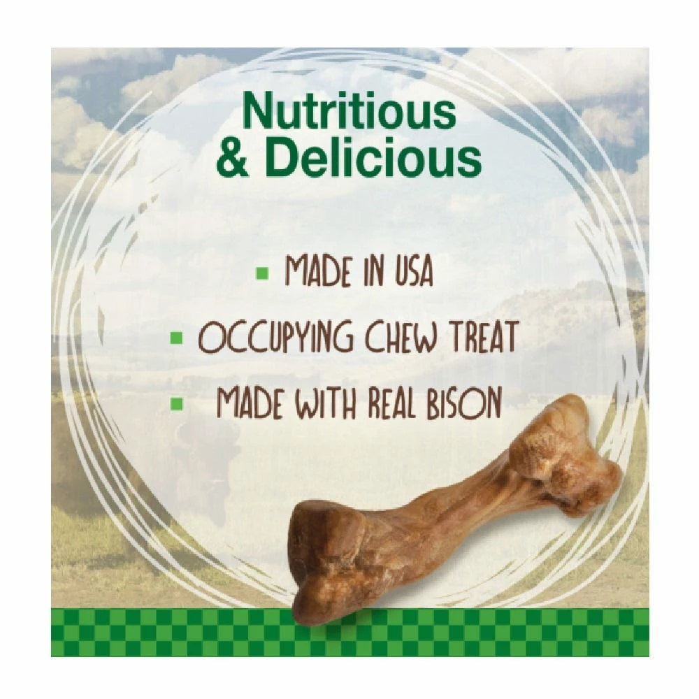 Nylabone Healthy Edibles Dog Chew with Wild Bison, 2 Count - NEB202TPP - Dog Treats 5 Nylabone Healthy Edibles Dog Chew with Wild Bison, 2 Count - NEB202TPP - Dog Treats - Image 3