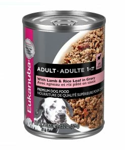 Eukanuba Adult with Lamb and Rice om Gravy, 13.2 oz. Can - Wet Dog Food