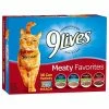 9Lives® Meaty Favorites Variety Pack, 5.5 oz. Cans - 36 Pack - Wet Cat Food -Pets & Wildlife Sales Store d03fcf44c0a8d74933294075bc5ac0fbd855d4d2 079100122837 1