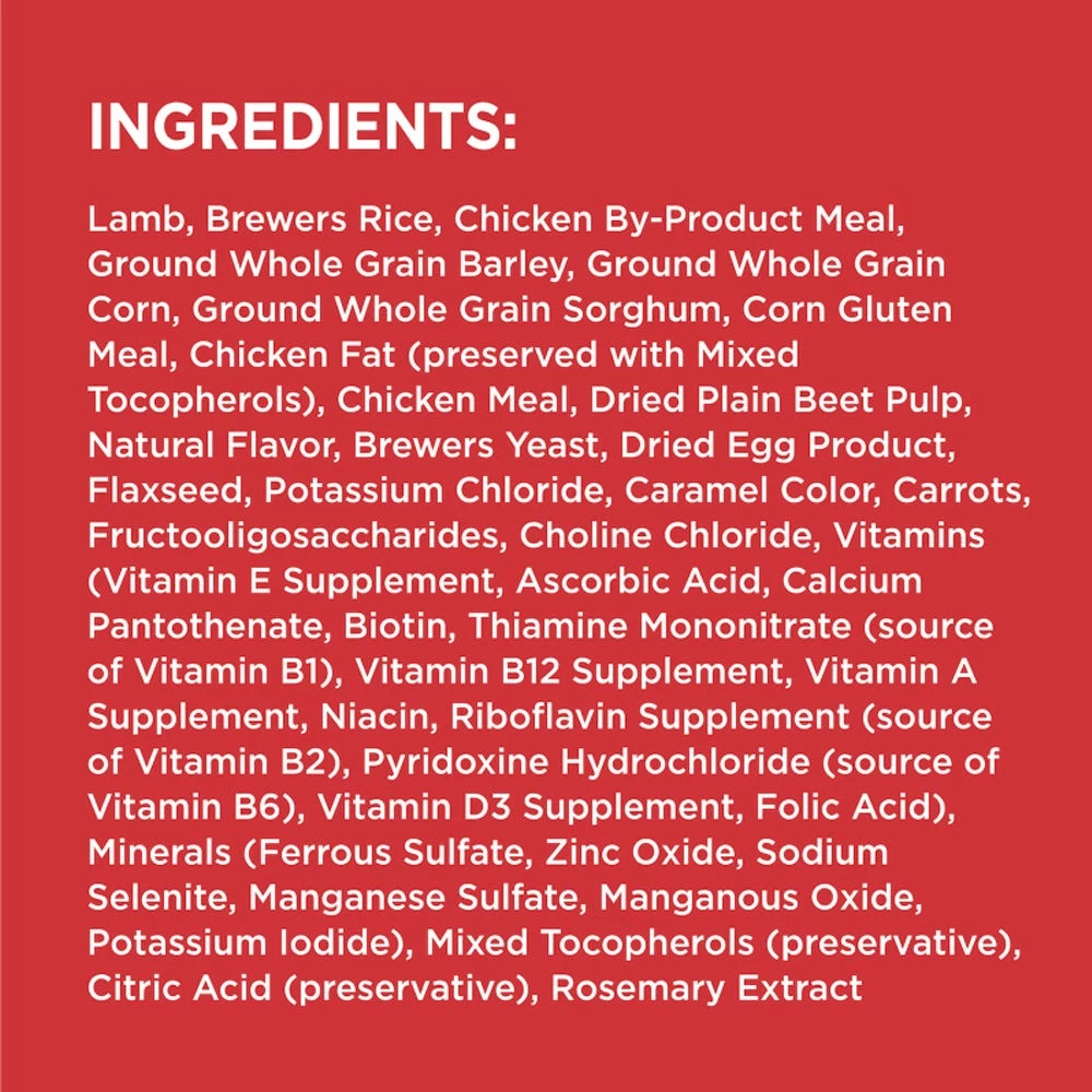 Iams Minichunks Lamb & Rice Recipe, 30 lb. Bag - Dry Dog Food 8 Iams Minichunks Lamb & Rice Recipe, 30 lb. Bag - Dry Dog Food - Image 6