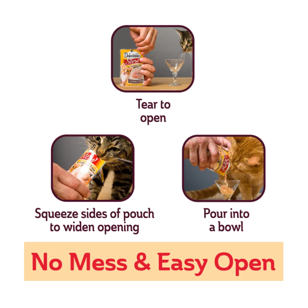 Hartz Delectables Cat Treat, Broths Chicken non-seafood, 1.4 oz. Pouch - Cat Treats 7 Hartz Delectables Cat Treat, Broths Chicken non-seafood, 1.4 oz. Pouch - Cat Treats - Image 5