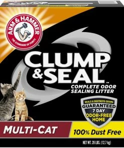 Arm & Hammer Clump & Seal Multi-Cat Litter 28 lbs