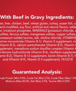 Purina Friskies Shreds With Beef in Gravy Wet Cat Food, 5.5 oz. Can -Pets & Wildlife Sales Store d5890ce05333336651f815c84106aad47f6a68ef 00050000103645 19