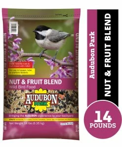 Audubon Park Fruit and Nut Wild Bird Food, 14 lb. Bag - 11874 - Bird Seed & Food