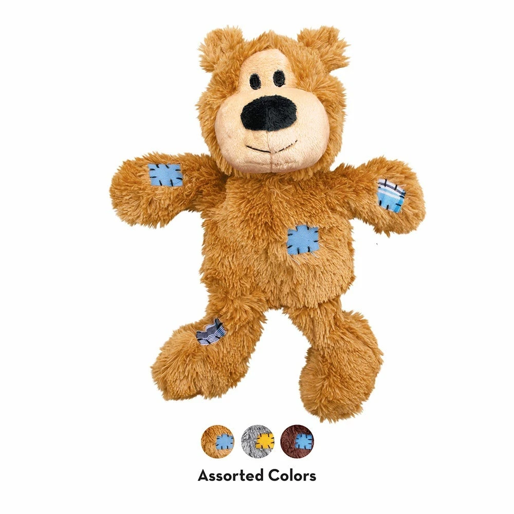 KONG Wild Knots Bear Assorted Small/Medium NKR3 - Dog Toys 3 KONG Wild Knots Bear Assorted Small/Medium NKR3 - Dog Toys