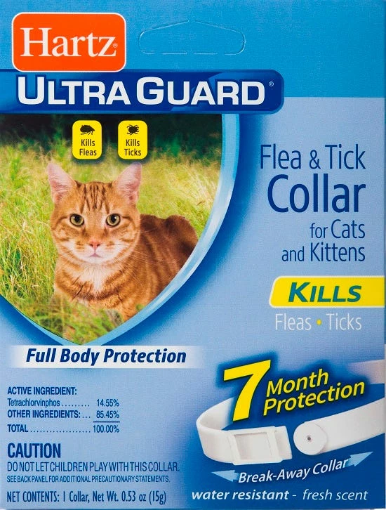 Hartz UltraGuard Flea & Tick Collar for Cats & Kittens 1 Ct (3270080483.3) - Cat Flea & Tick 3 Hartz UltraGuard Flea & Tick Collar for Cats & Kittens 1 Ct (3270080483.3) - Cat Flea & Tick