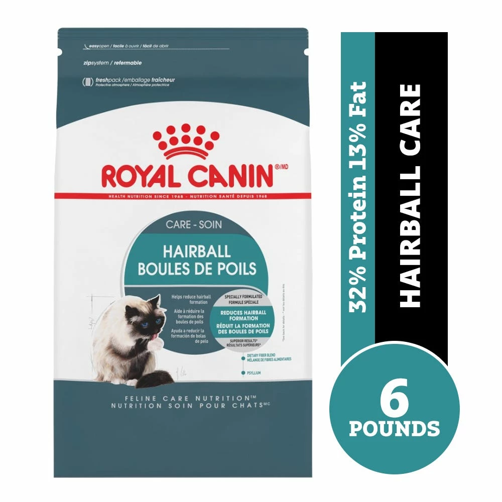 Royal Canin Hairball Care Dry Cat Food, 6 lb. Bag 4 Royal Canin Hairball Care Dry Cat Food, 6 lb. Bag - Image 2