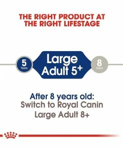 Royal Canin® Size Health Nutrition™ Large Adult 5+ Dry Dog Food, 30 lb. Bag -Pets & Wildlife Sales Store d88a42dca92986c860325d81581d8bec6ac27916 2022023167 3