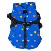 Fashion Pet Puffy Heart Harness Coat, Blue / Extra Small - 703433 - Dog Clothing & Accessories -Pets & Wildlife Sales Store da80c0571bc37dda910956282672c49b56513f37 703433 434