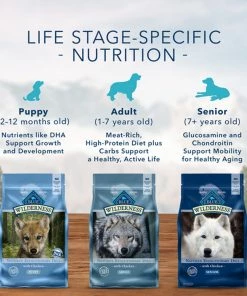 Blue Buffalo Wilderness Large Breed Chicken Recipe Grain-Free Dry Dog Food, 24 lb. Bag 17 Blue Buffalo Wilderness Large Breed Chicken Recipe Grain-Free Dry Dog Food, 24 lb. Bag -Pets & Wildlife Sales Store db5e65e5ba537d623a74e1e1b321be8d99e50271 13735119 8