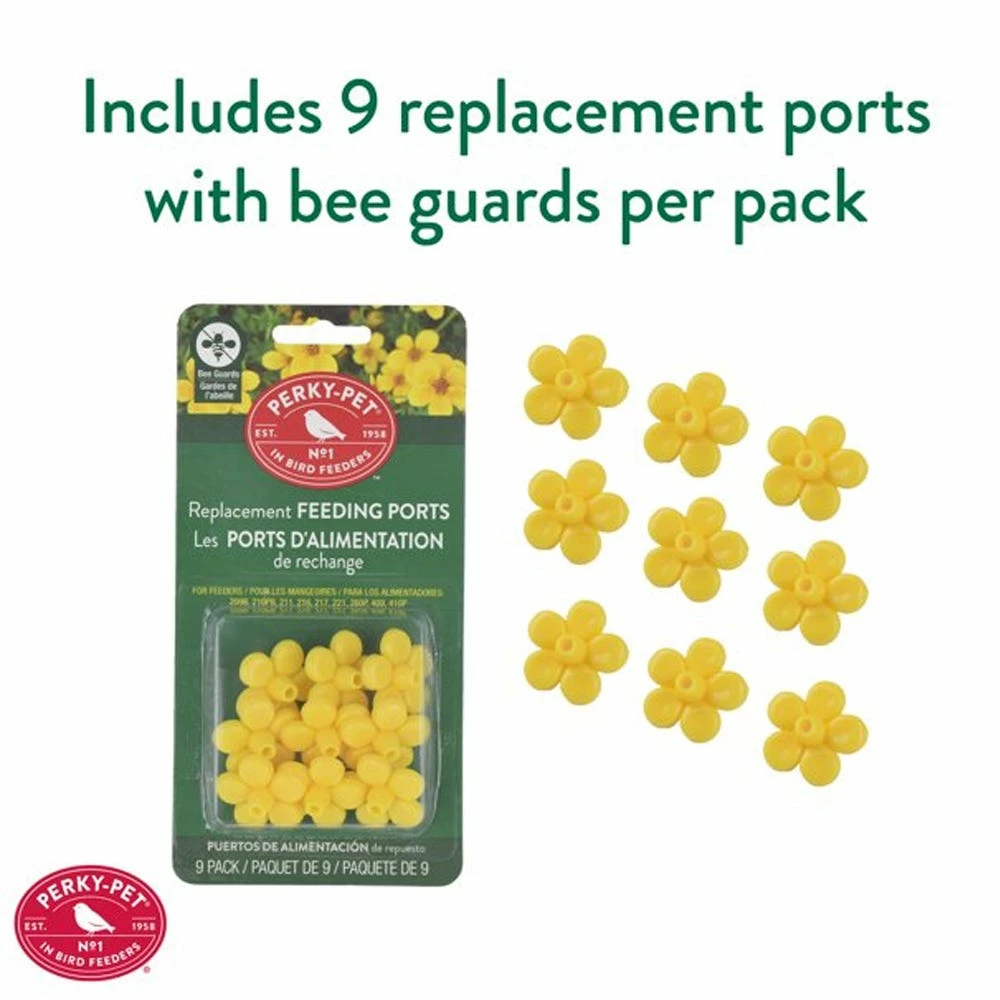Woodstream Perky-Pet Replacement Flower Feeding Ports with Bee Guards - 202FB - Wild Bird Feeders 7 Woodstream Perky-Pet Replacement Flower Feeding Ports with Bee Guards - 202FB - Wild Bird Feeders - Image 5