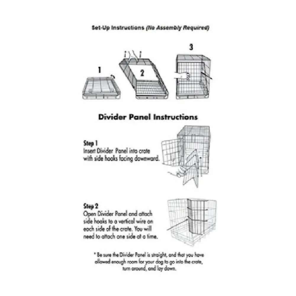 Precision Pet Products 2 Door Dog Crate, 42" - 10006459 - Dog Crates, Carriers & Containment 7 Precision Pet Products 2 Door Dog Crate, 42" - 10006459 - Dog Crates, Carriers & Containment - Image 5