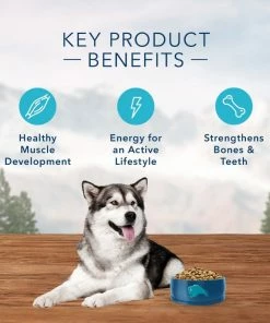 Blue Buffalo Wilderness Salmon Recipe Grain-Free Dry Dog Food, 24 lb. Bag 15 Blue Buffalo Wilderness Salmon Recipe Grain-Free Dry Dog Food, 24 lb. Bag -Pets & Wildlife Sales Store e18981bb5efa38a874212ec25b15e287fbd5e29d 13735101 6