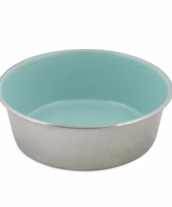 Petmate® Painted Stainless Steel Pet Bowls, 8 Cup Capacity - 34152 - Cat Bowls & Feeders