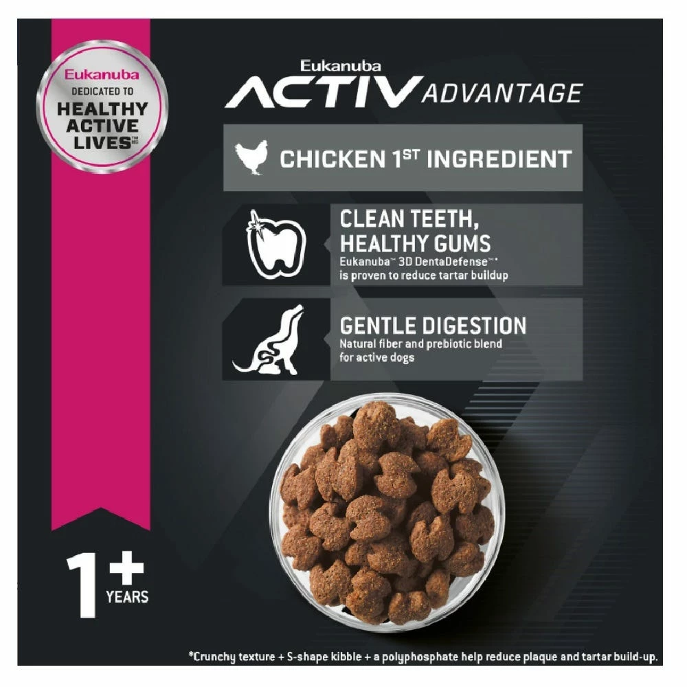 Eukanuba Adult Medium Breed Chicken Formula Dry Dog Food, 16 lb. Bag 5 Eukanuba Adult Medium Breed Chicken Formula Dry Dog Food, 16 lb. Bag - Image 3