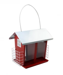 Farm Pro Dual Chamber Feeder With Suet Cages - Wild Bird Feeders