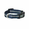 Terrain D.O.G. Reflective Snap-N-Go Adjustable Collar, Navy, Medium - 07-0856-R16 - Dog Collars & Leashes