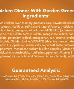 Purina Friskies Indoor Pate Chicken Dinner with Garden Greens Wet Cat Food, 5.5 oz. Can -Pets & Wildlife Sales Store e7e4ce0cbf14208f41165bea13c88056d85317cc 00050000574001 11