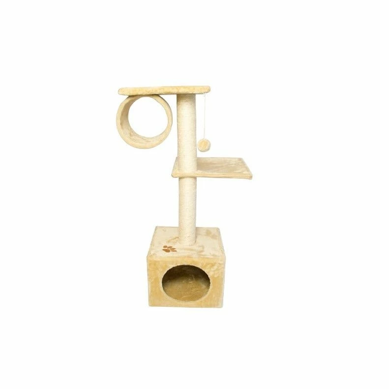 Iconic Pet - Three Level Cat Tree Condo With Hammock - 5152 - Dog Houses & Kennels 3 Iconic Pet - Three Level Cat Tree Condo With Hammock - 5152 - Dog Houses & Kennels