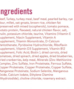 Chicken Soup for the Soul Small Bites Adult - Beef & Brown Rice Recipe Dry Dog Food, 4.5 lb. Bag -Pets & Wildlife Sales Store e806d1bf7ef59b90ca6ff1dd6d186e307920bf1c 2022003781 2