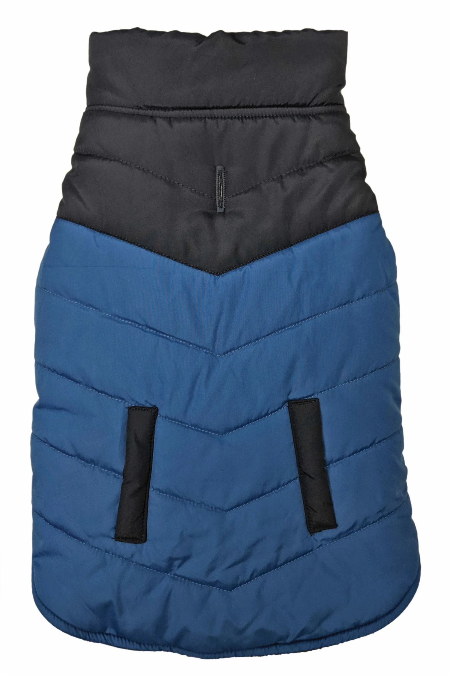 Fashion Pet Colorblock Puffer Coat, Blue / Medium - 702735 - Dog Clothing & Accessories 3 Fashion Pet Colorblock Puffer Coat, Blue / Medium - 702735 - Dog Clothing & Accessories