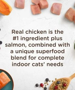 Rachael Ray Nutrish Super Premium Indoor Complete Chicken with Lentils & Salmon Dry Cat Food, 6 lb. Bag 12 Rachael Ray Nutrish Super Premium Indoor Complete Chicken with Lentils & Salmon Dry Cat Food, 6 lb. Bag -Pets & Wildlife Sales Store e938141b54f71f52b5f538d28606a802d82a8009 11022204 4