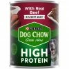 Purina Dog Chow High Protein Gravy Wet Dog Food; High Protein with Real Beef, 13 oz. Can