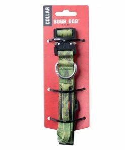 Boss Dog Brand Boss Dog® Brand 13" - 16" Adjustable Green Camo Dog Collar, Size Small - 60105 - Dog Collars & Leashes